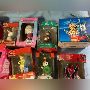 Ornamo rotating ornaments, Disney charcters collectable ornaments